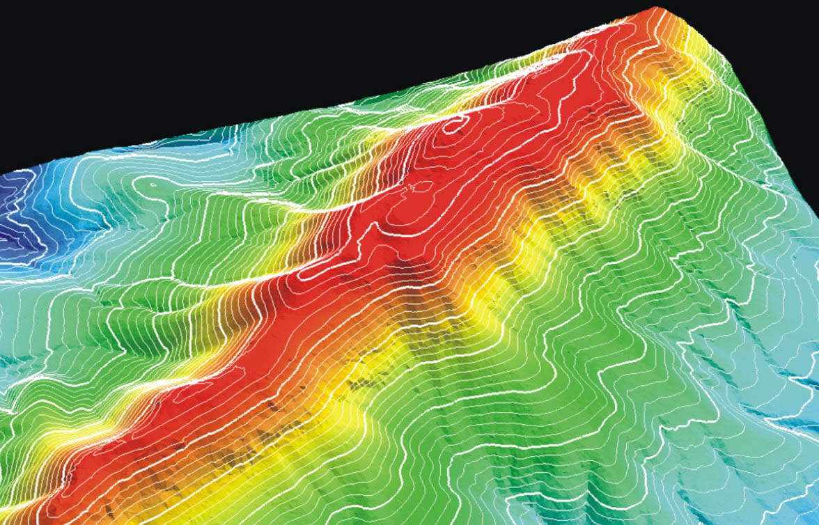 aerial lidar and imagery topography elevation