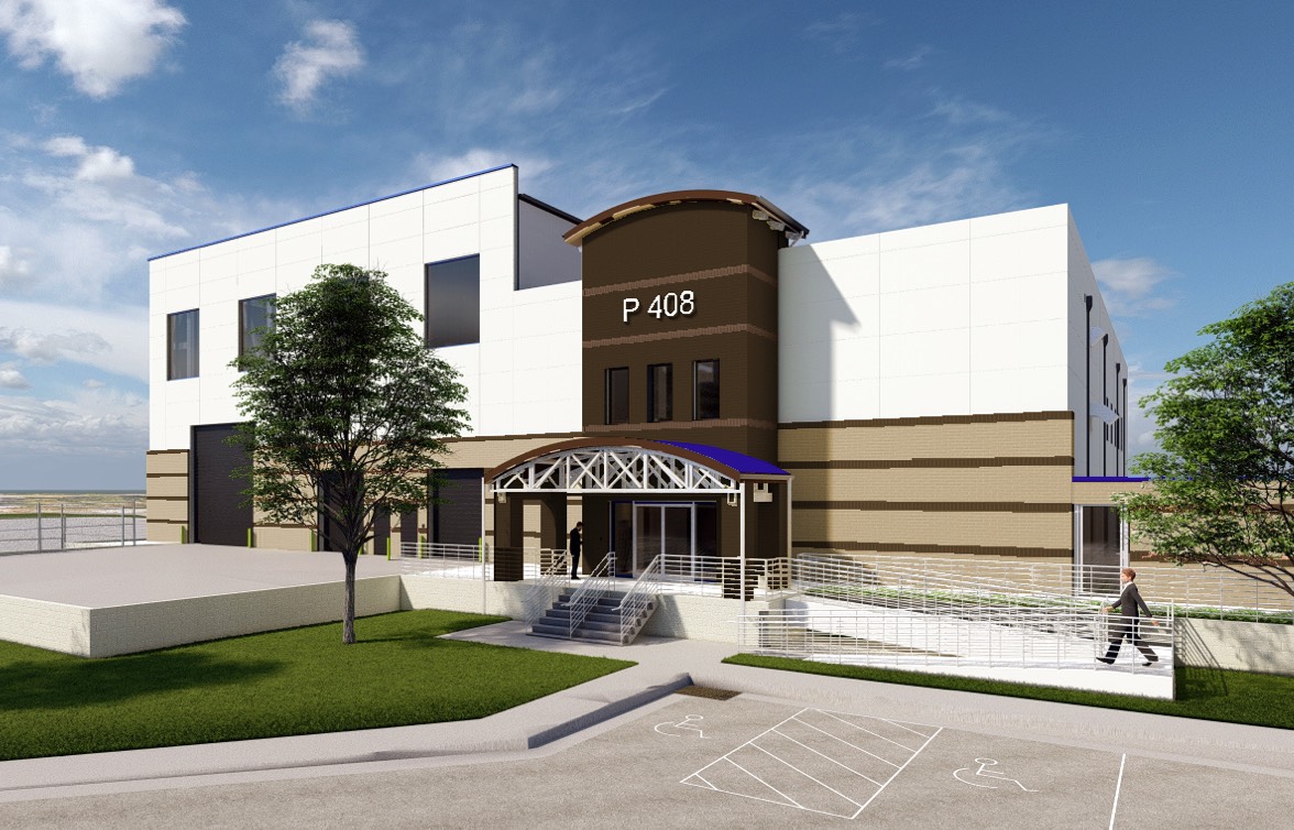 civil works building exterior