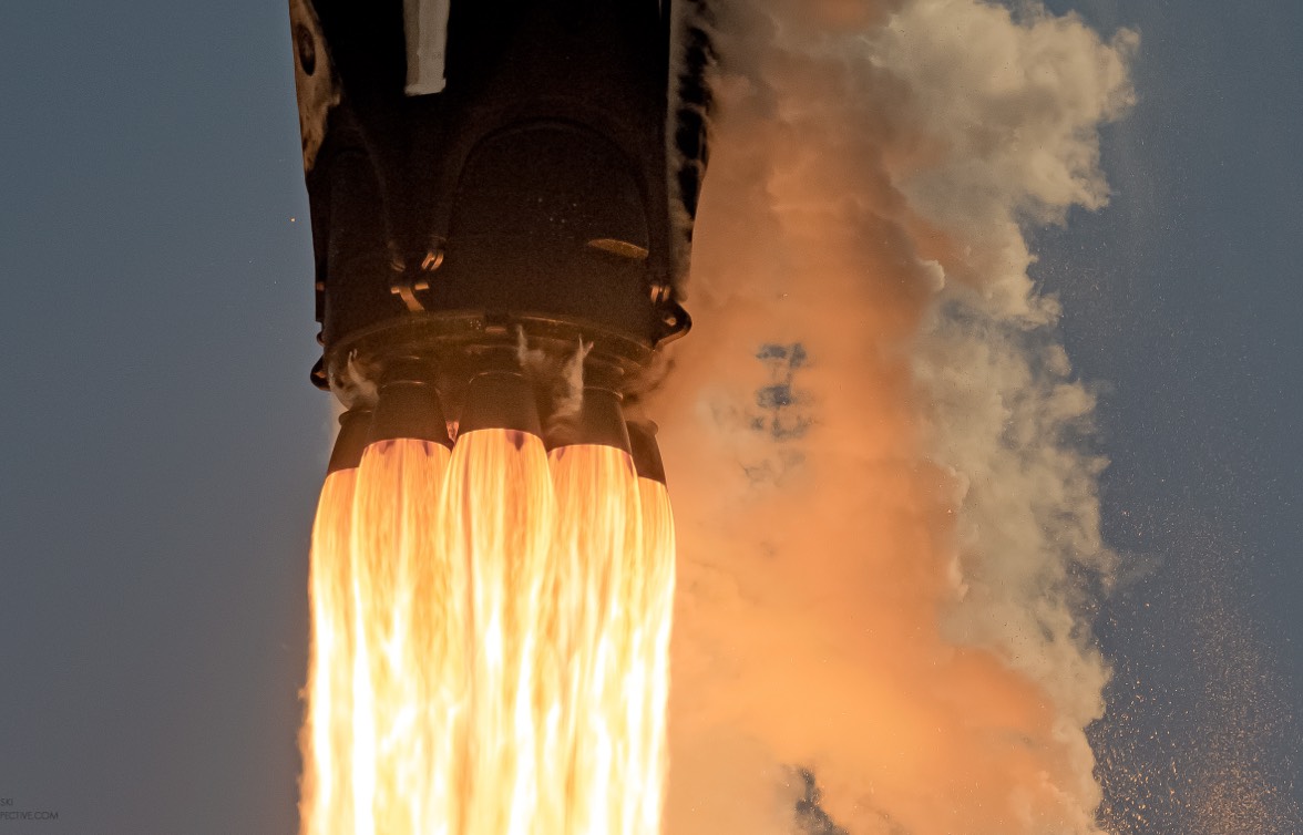 commercial space and newspace rocket launch