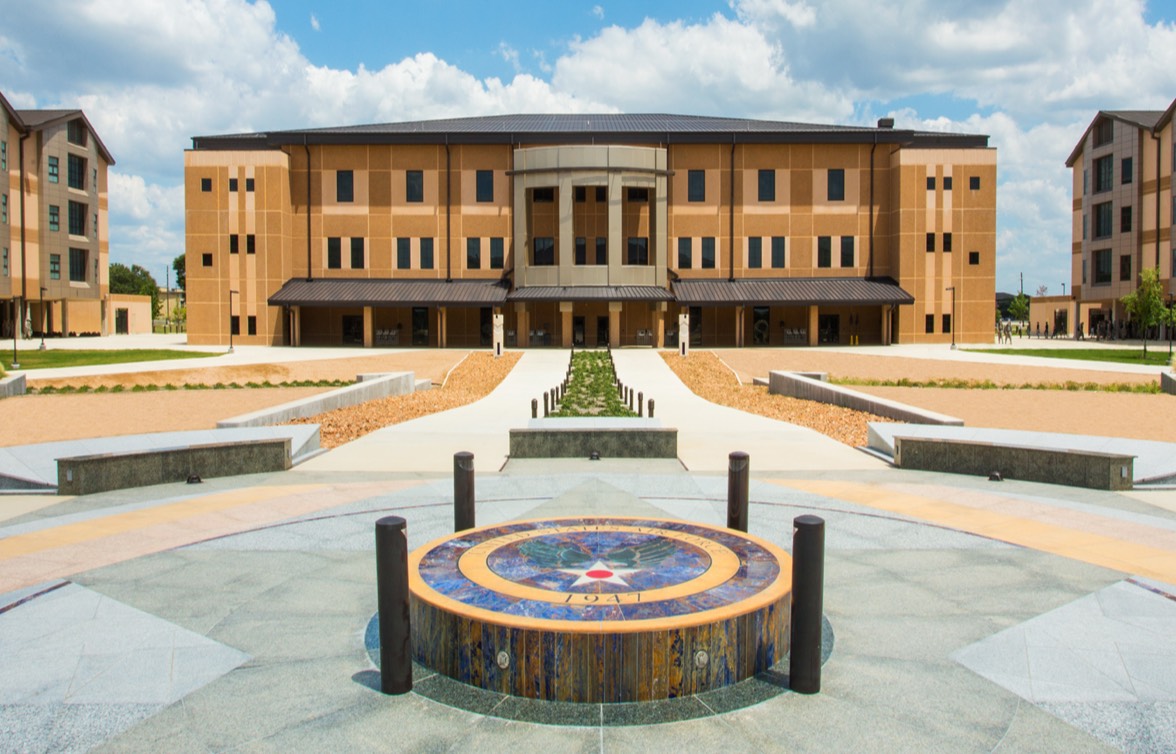 national security and defense building mall exterior