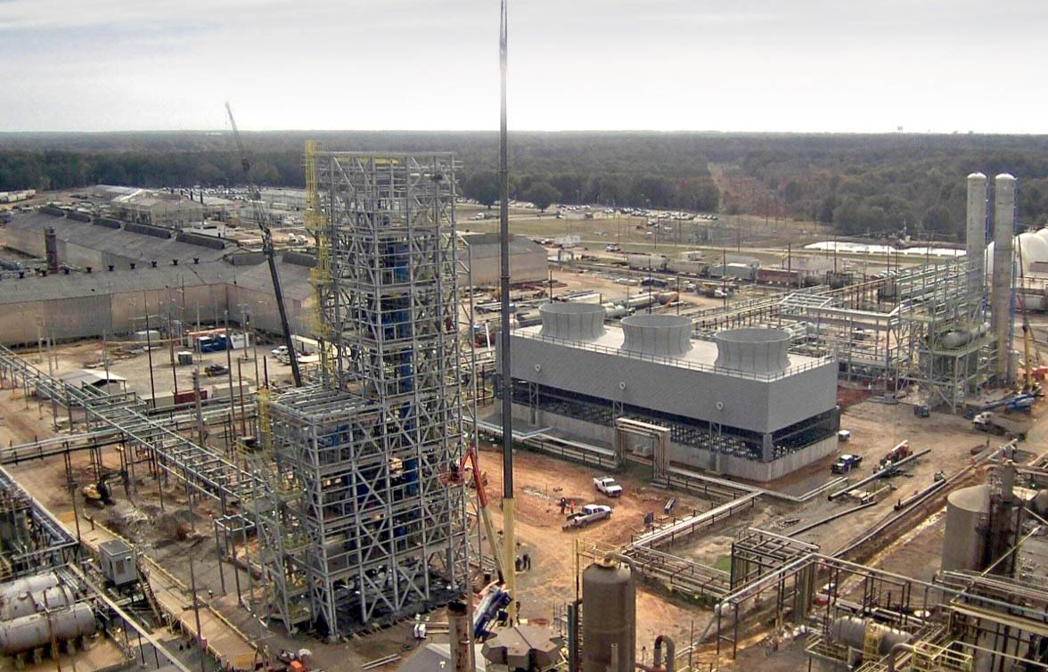 oil gas and chemicals processing facility
