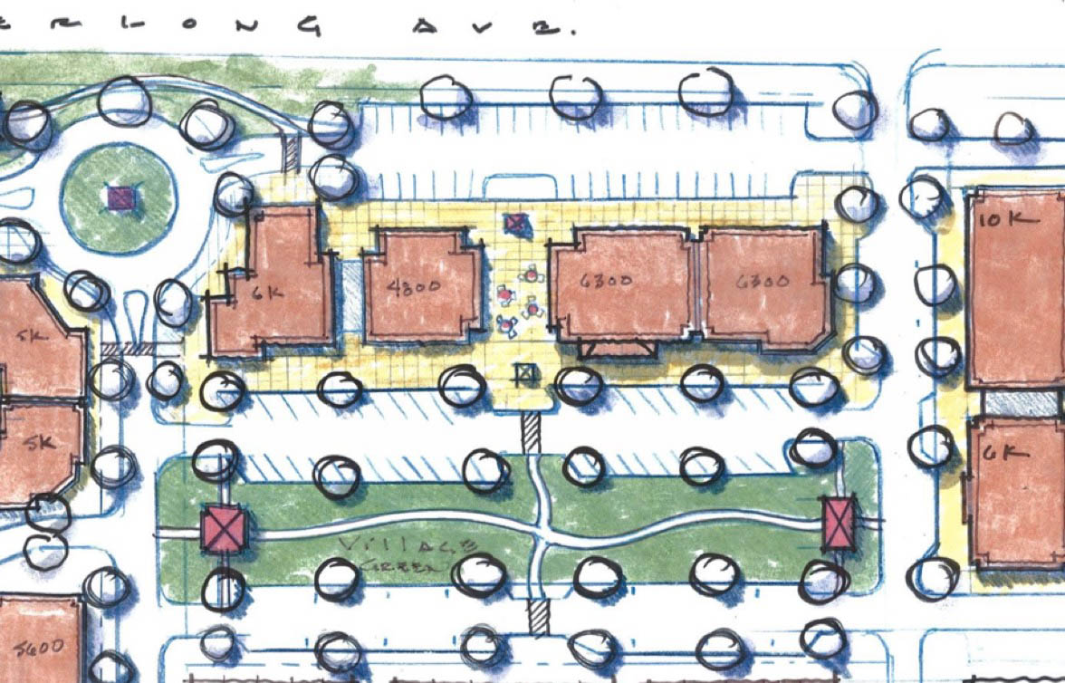 planning site rendering