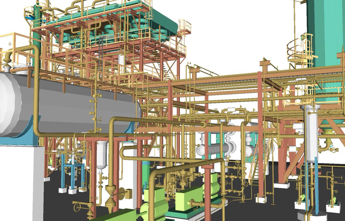 process engineering concept rendering
