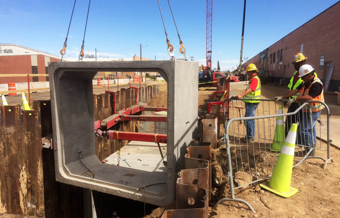 stormwater and floodplain management construction