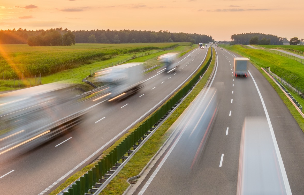 transportation highway timelapse