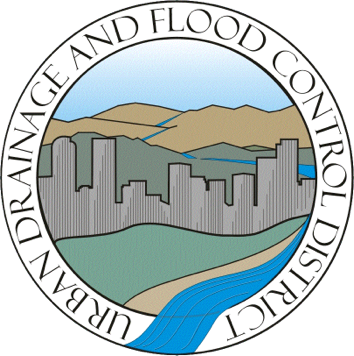 urban drainage flood control district logo