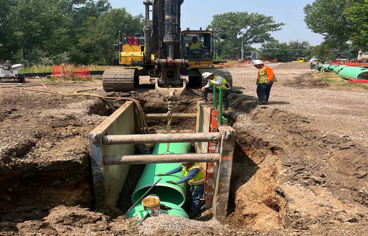 water conveyence pumping and pipelines pipe installation