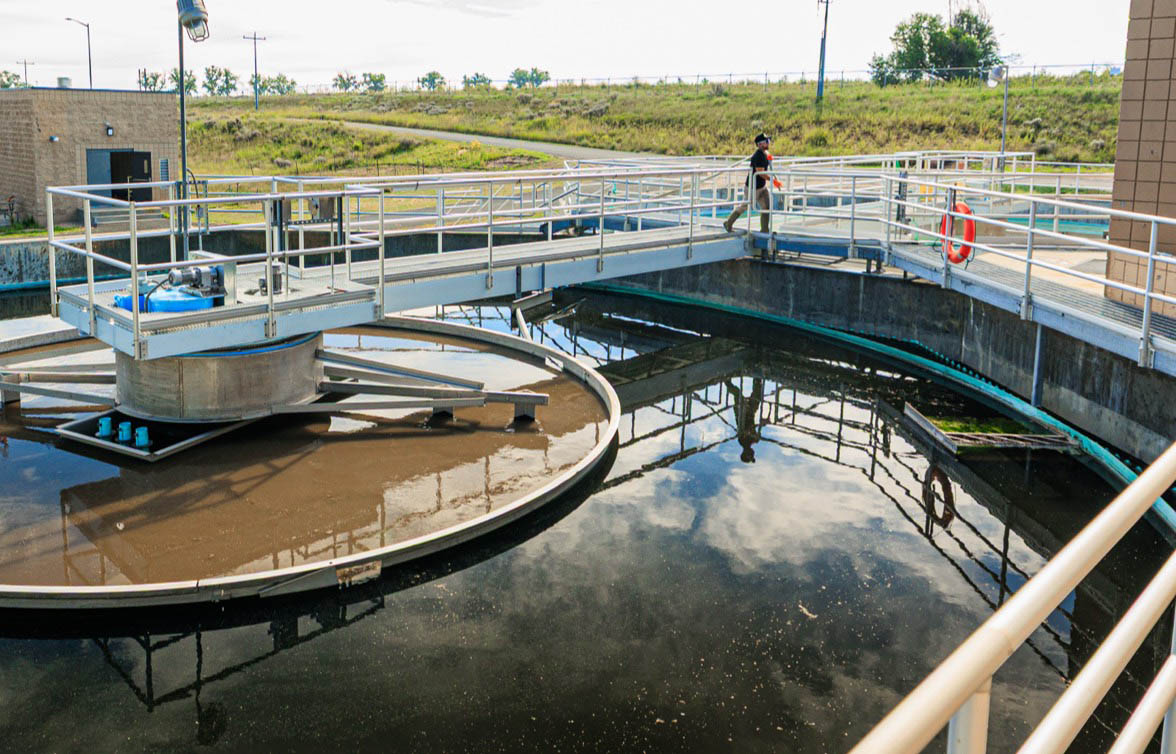 water processing plant