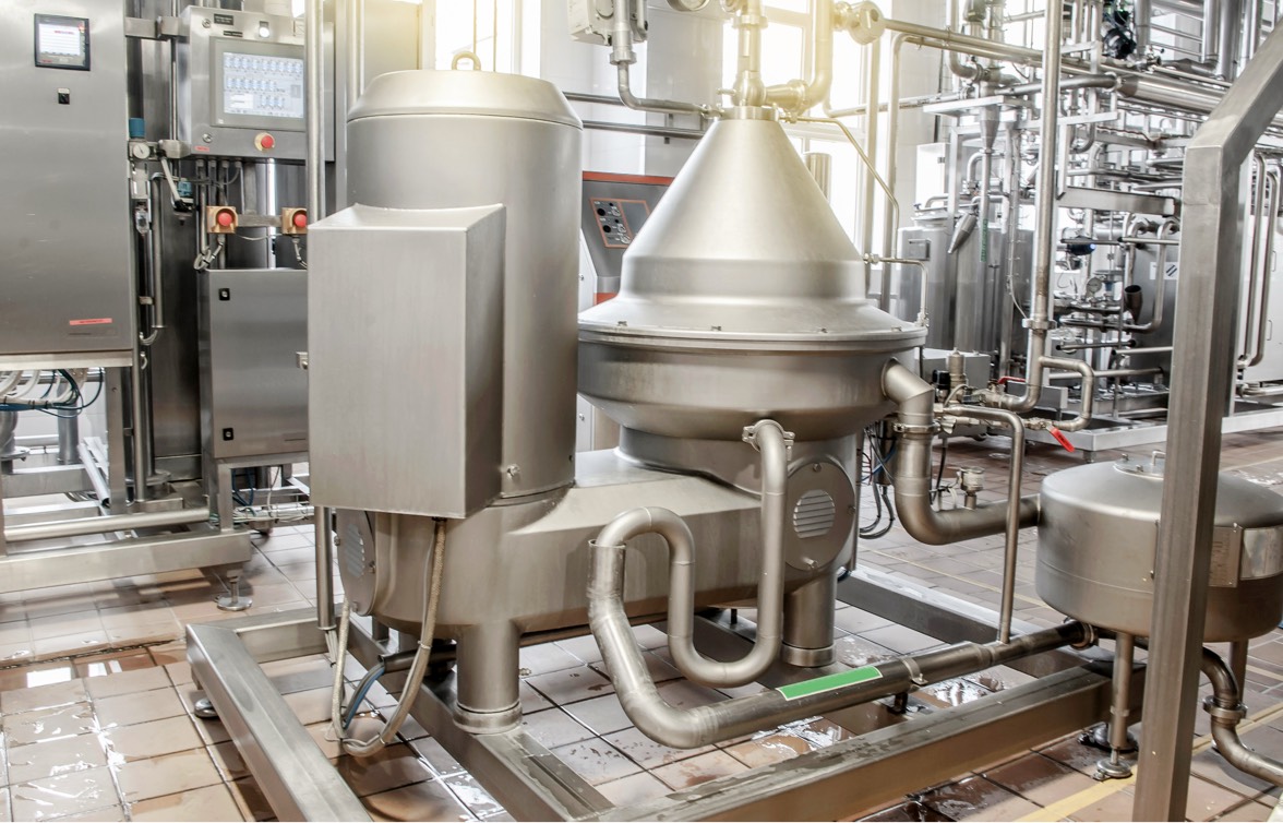 centrifuge in factory